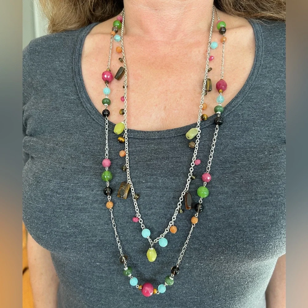Glass Bead Necklace